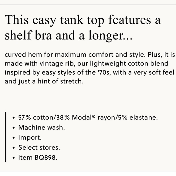 JCrew Ribbed, Shelf Bra Tank Top, White, Blue, Striped, XXL - Picture 2 of 5